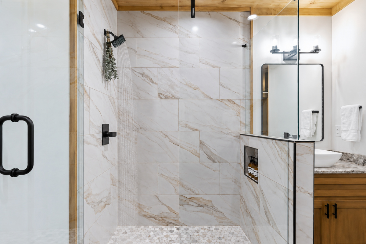 A cozy space to reset, featuring a clean design and all the essentials.