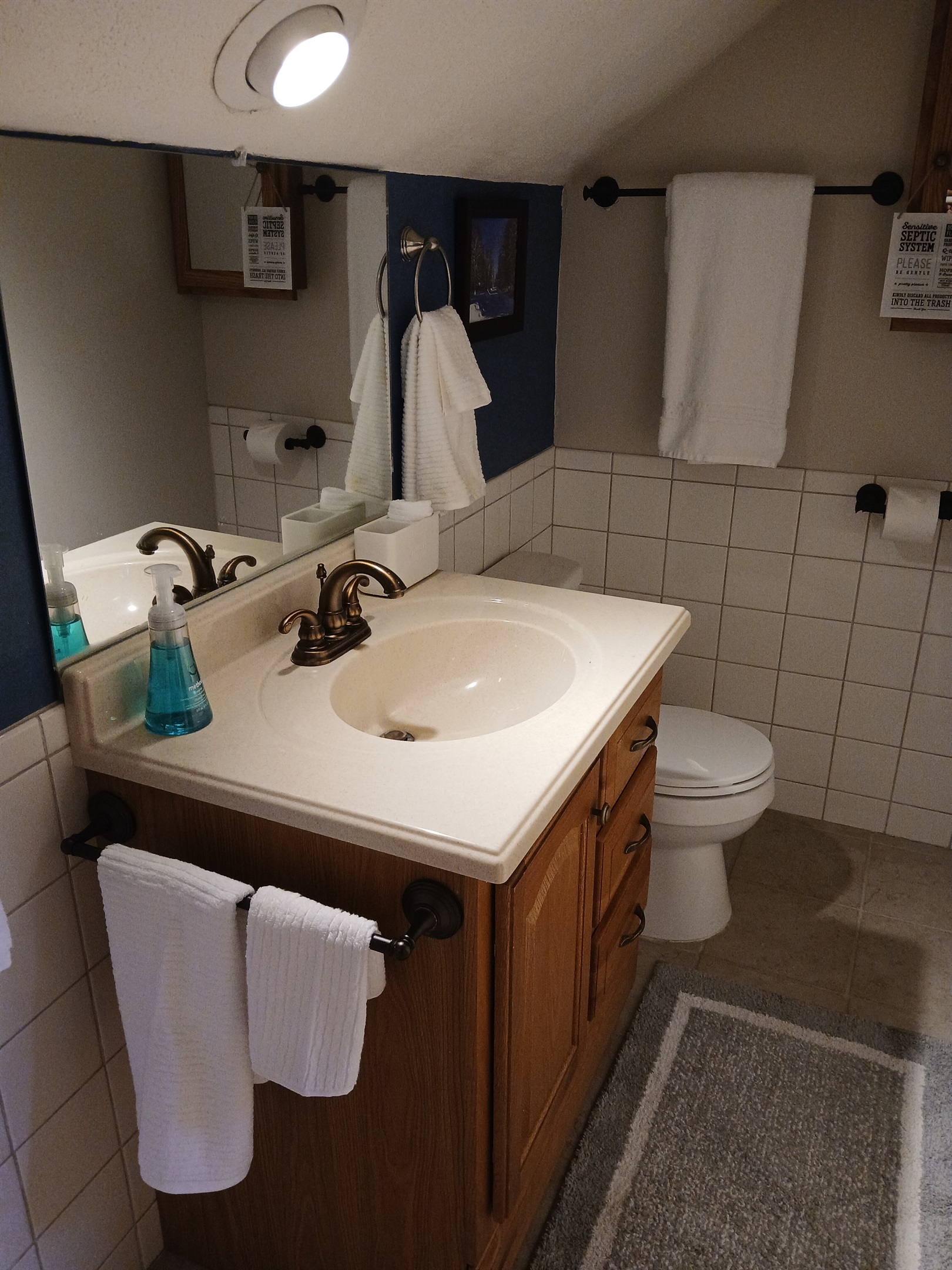 Upstairs full bath
