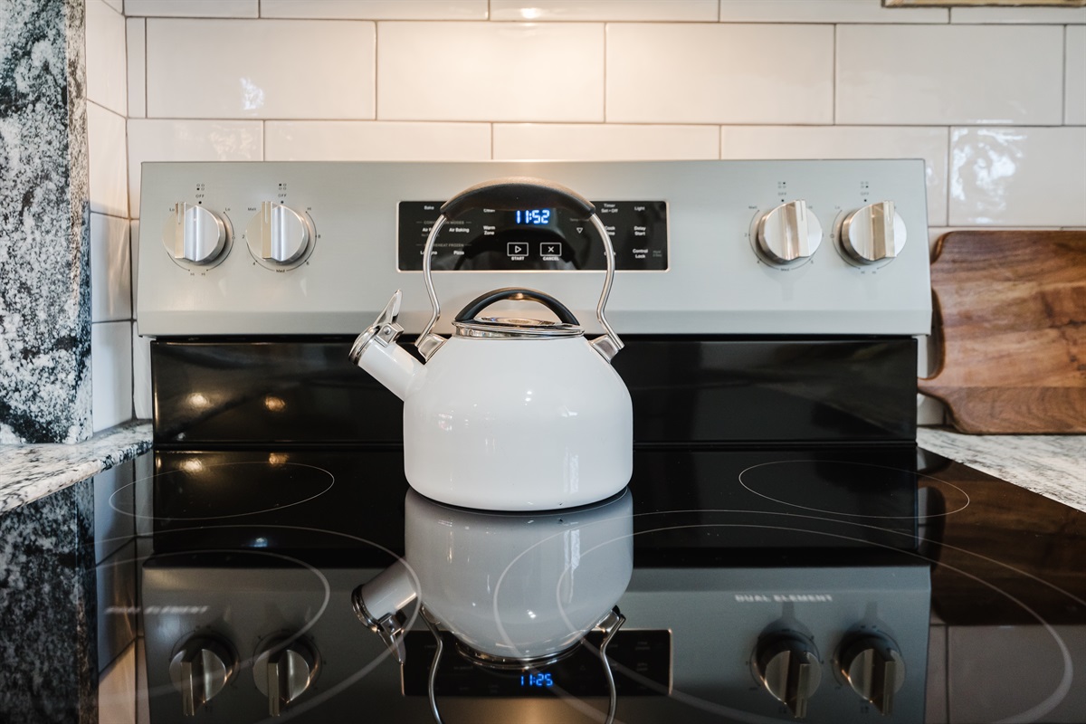Fully upgraded kitchen with modern finishes, stainless steel appliances, and everything you need for cooking and entertaining at home

