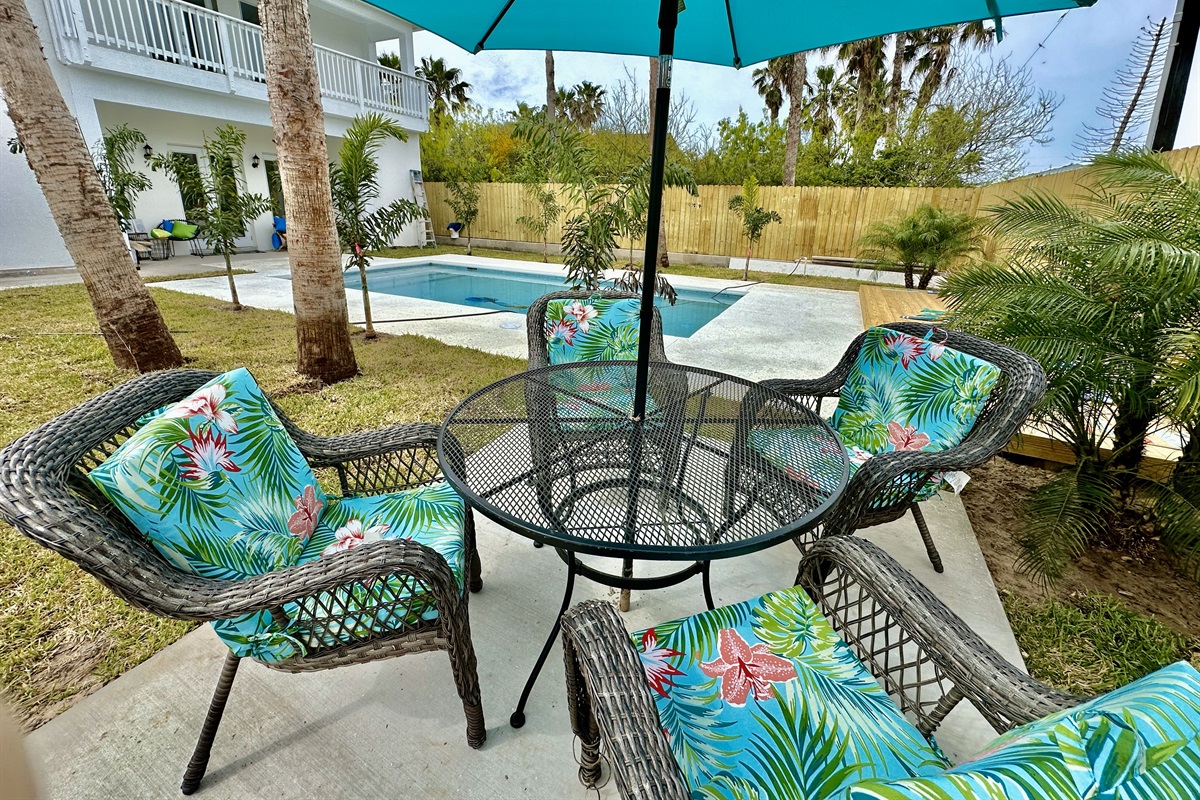 Plenty of outdoor seating