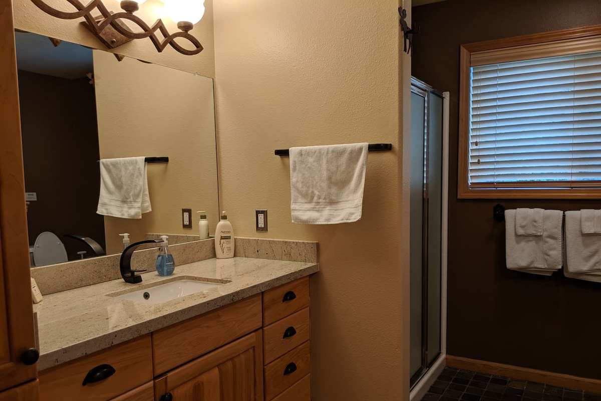Master bathroom