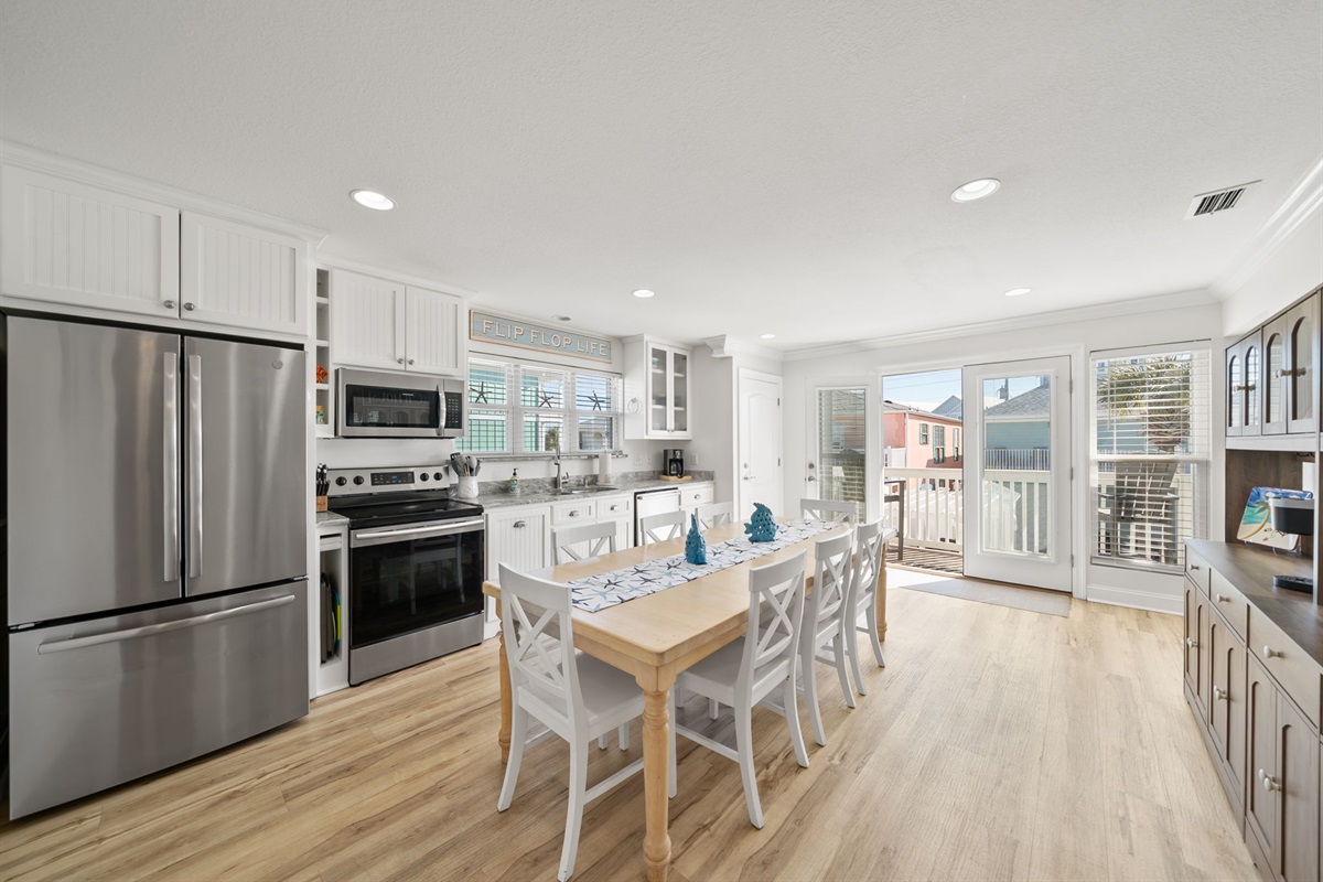 Great views from the kitchen!