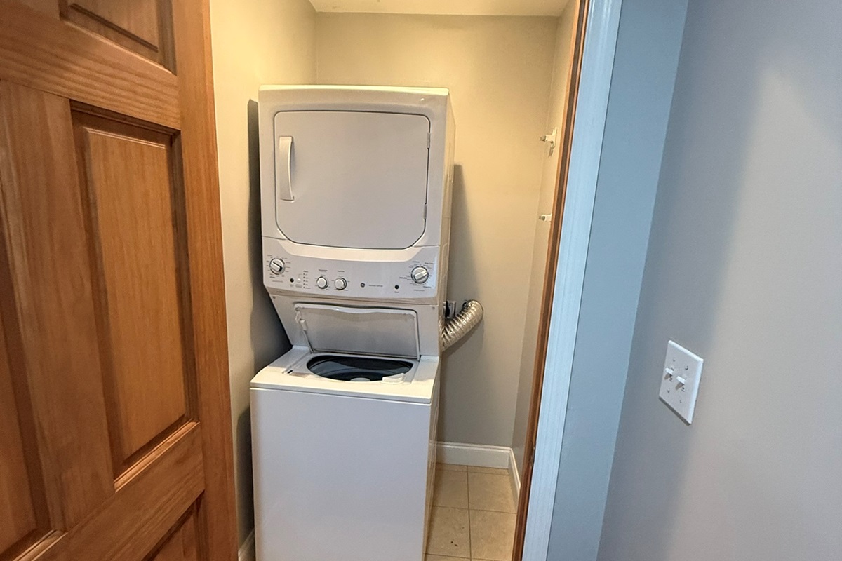 Upstairs laundry room