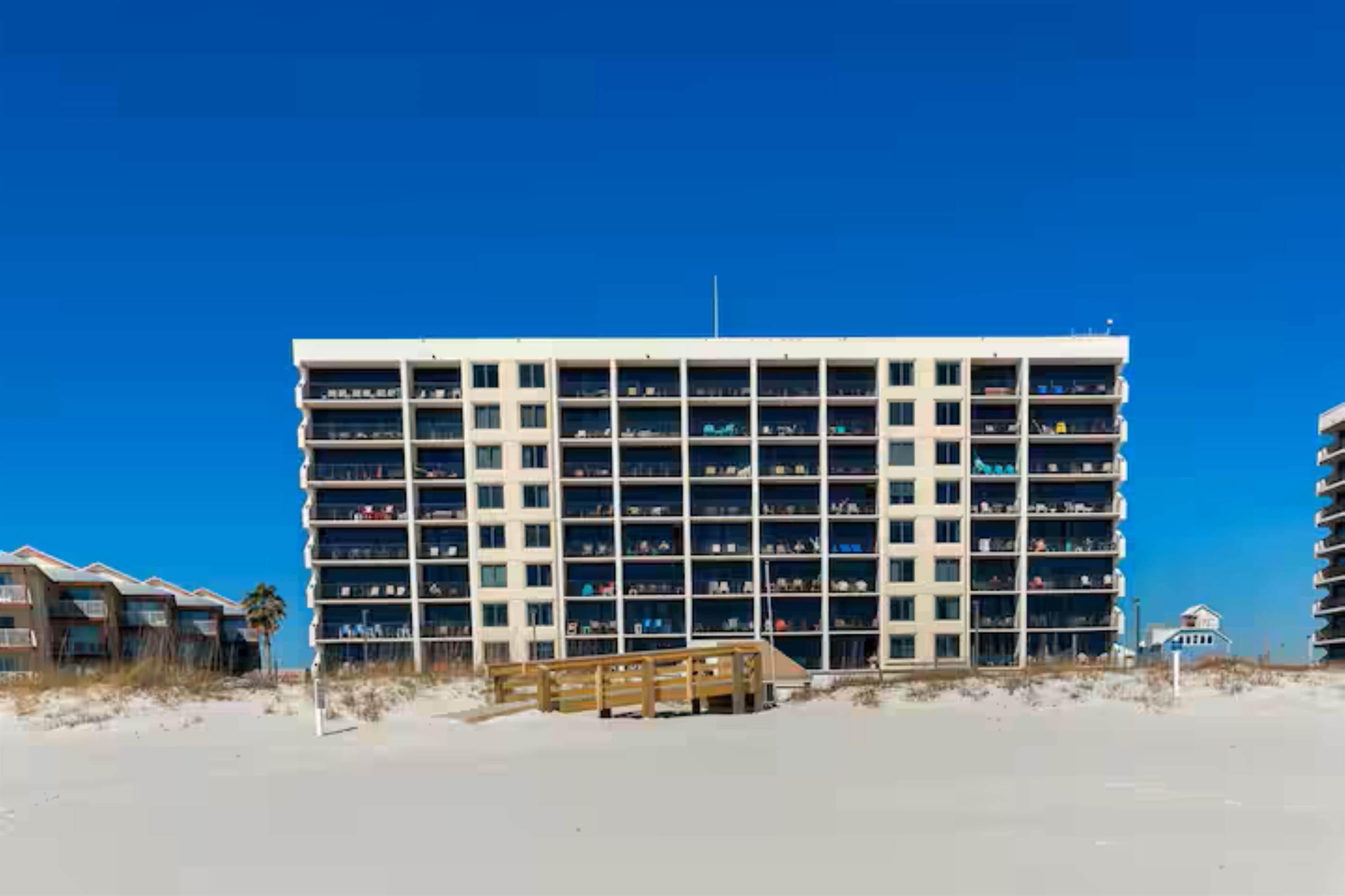 Complex View from Beach