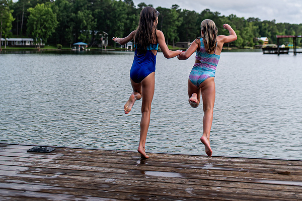 Great dock for swimming!