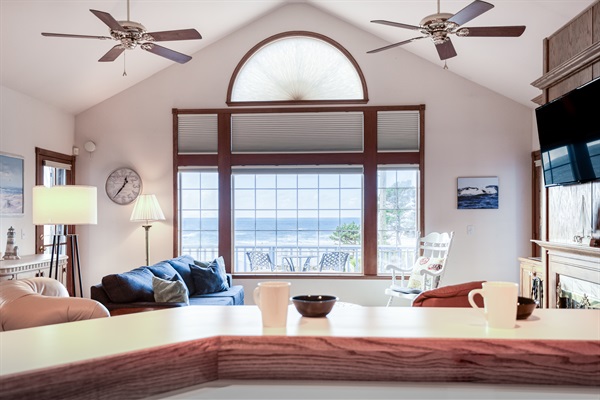 Tall Ceiling Living Area