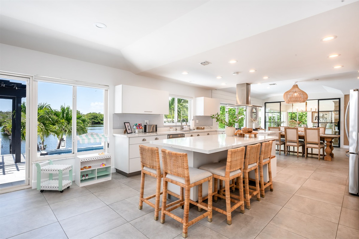 Bright, open-concept living area designed for comfort, connection, and relaxation.