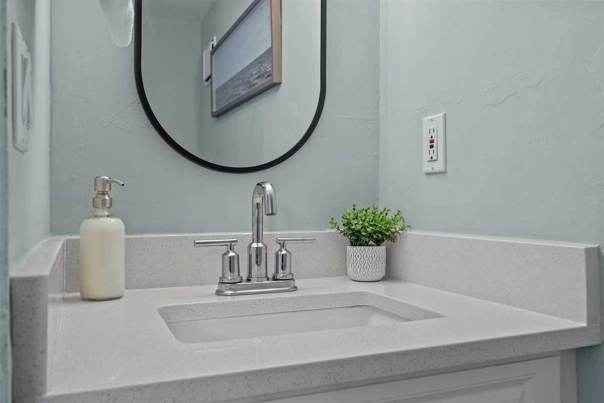 Clean bathroom designed for comfort