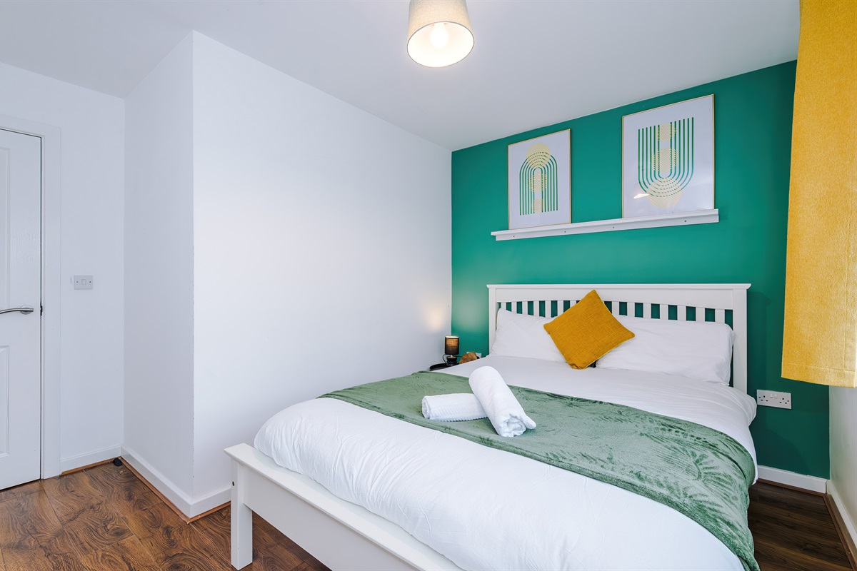 Bedroom 3 benefits from a hotel comfort king size bed