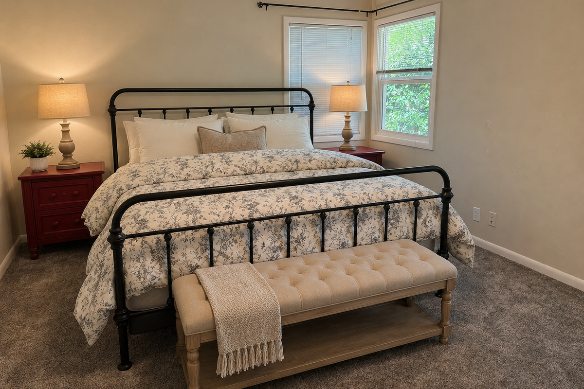 Primary Bedroom with King Bed