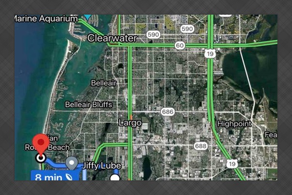 Less than 10 minutes to Indian Rocks Beach!  Clearwater and St Pete beaches are within 20 min.