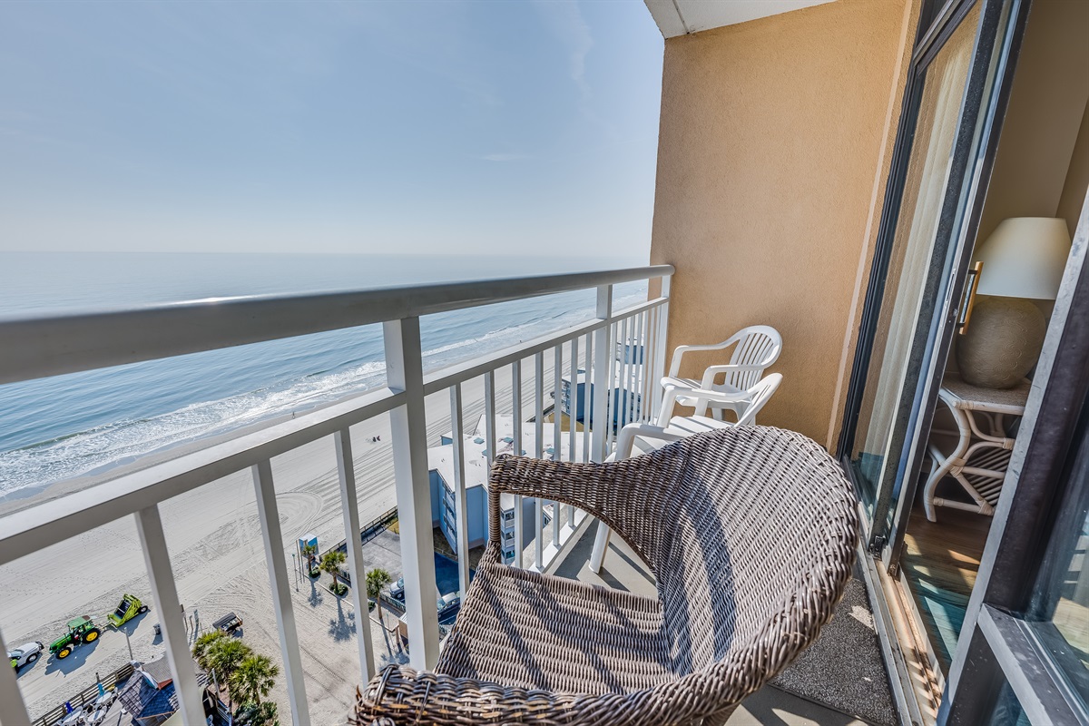 Breathtaking Views from Balcony!