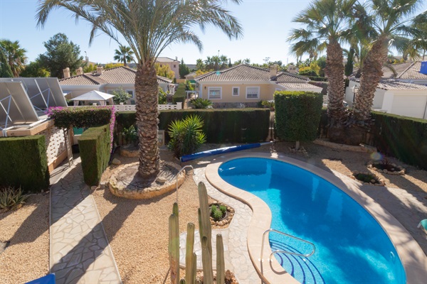 Pool view from the upper balcony