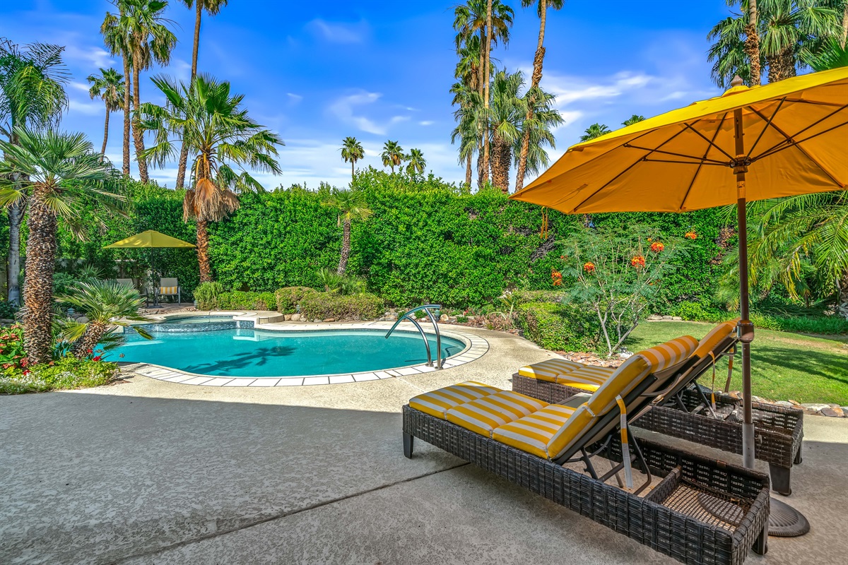 heated pool