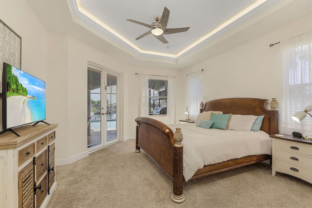 Step into your private oasis in this luxurious primary suite!