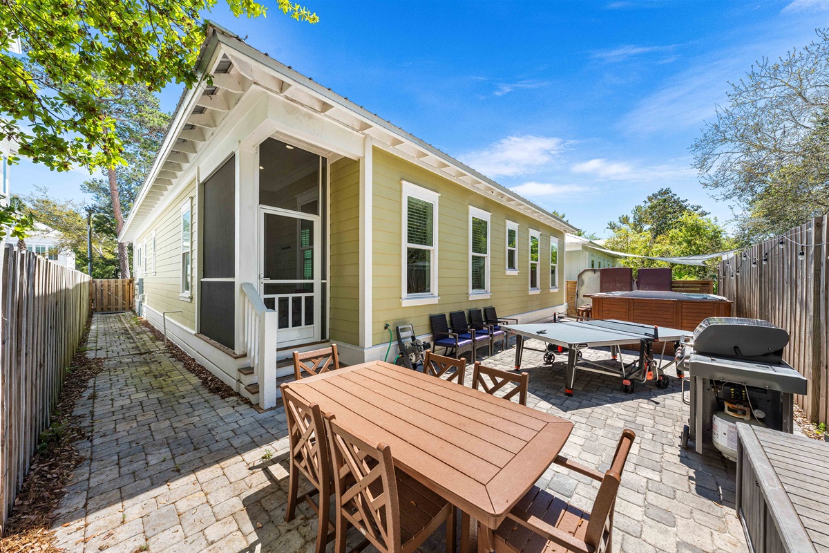 Back patio