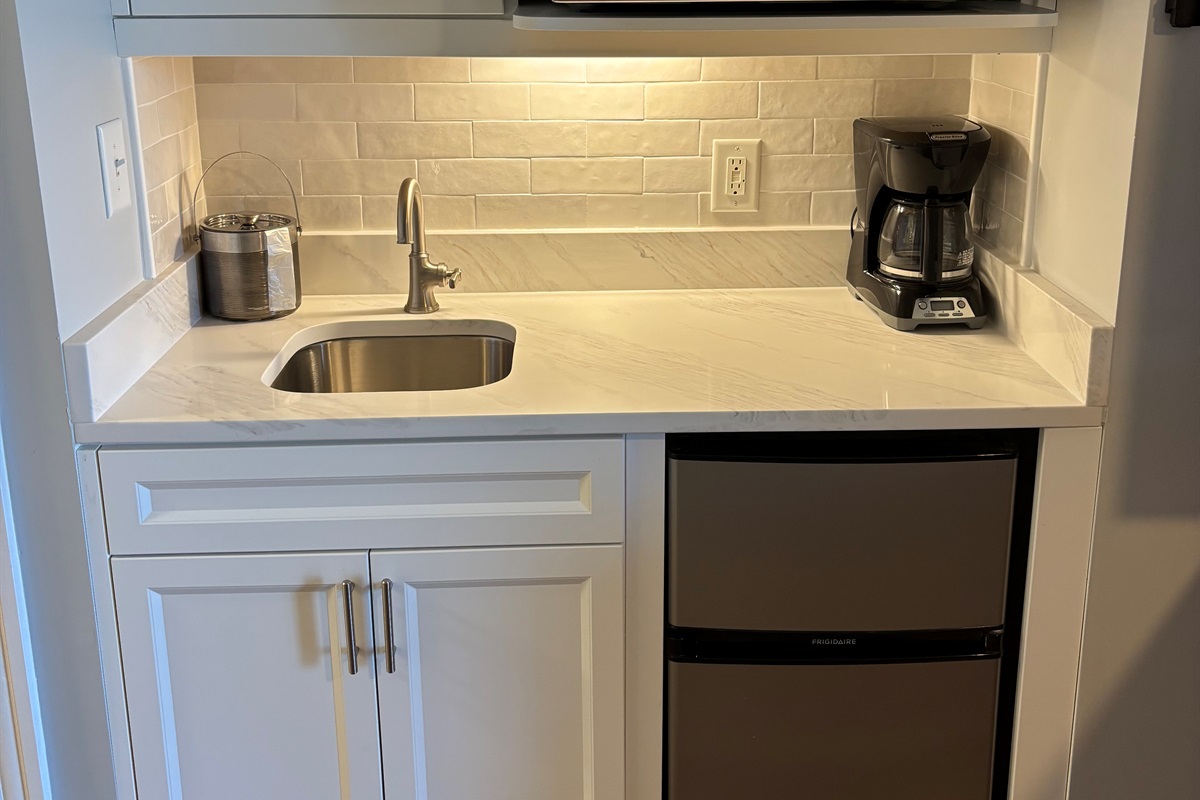Mini Fridge and microwave