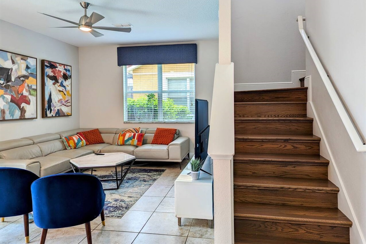 Staircase to 2nd level