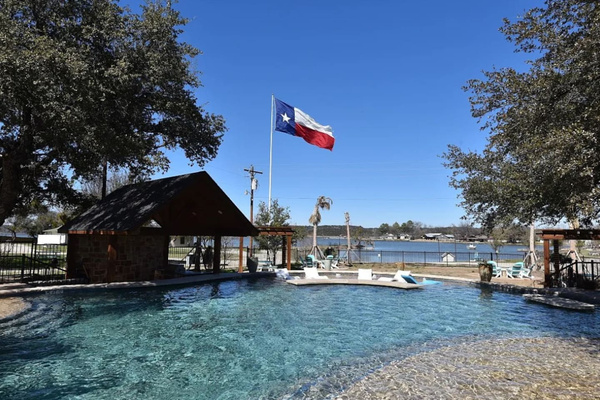 Resort style community pool.