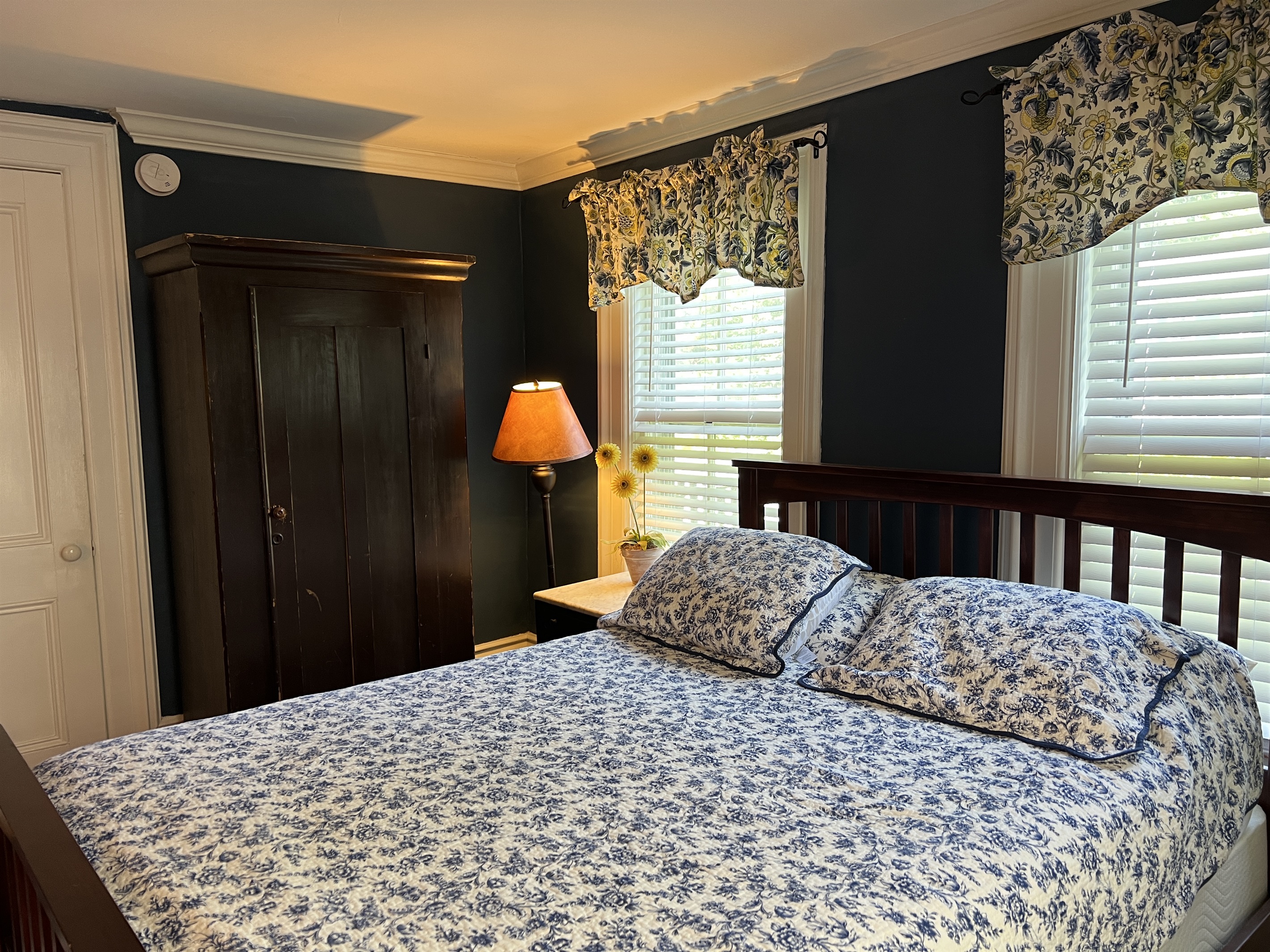 First floor queen bedroom with ensuite bathroom.