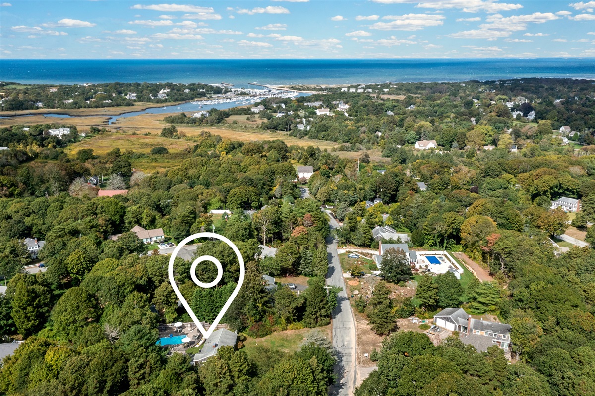 Aerial shots that show the beauty of the whole space from a new perspective!