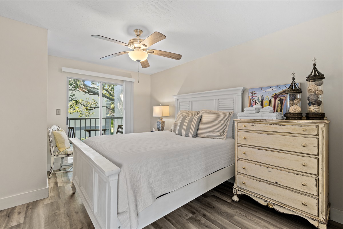 Balcony Access from Guest Bedroom