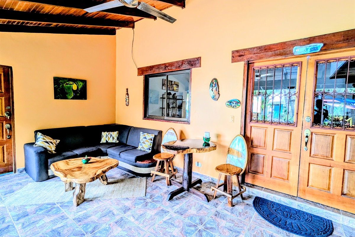 House Patio Sitting area