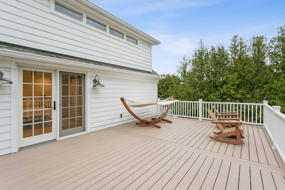 Private Patio from queen room