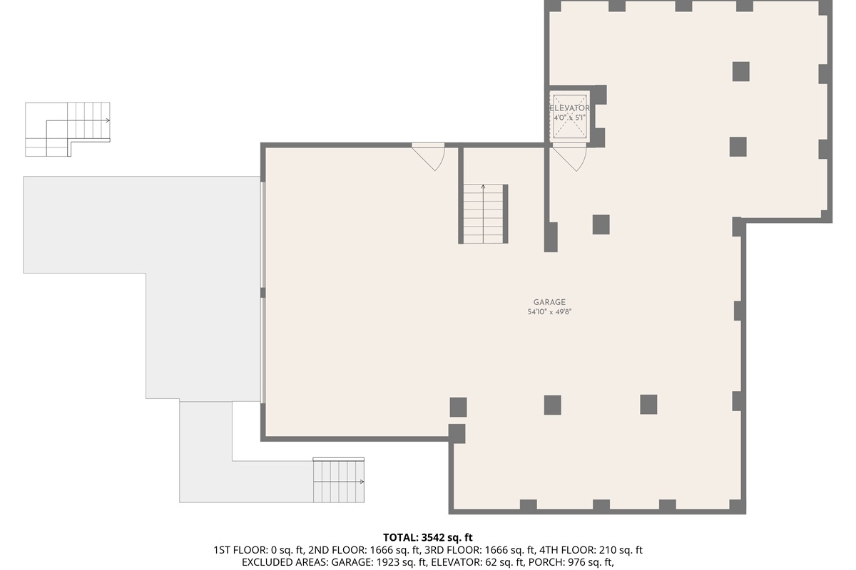 Ground Floor, Floor Plan | All Decked Out | 4602 Palm Blvd, Isle of Palms, SC | IOP Escapes
