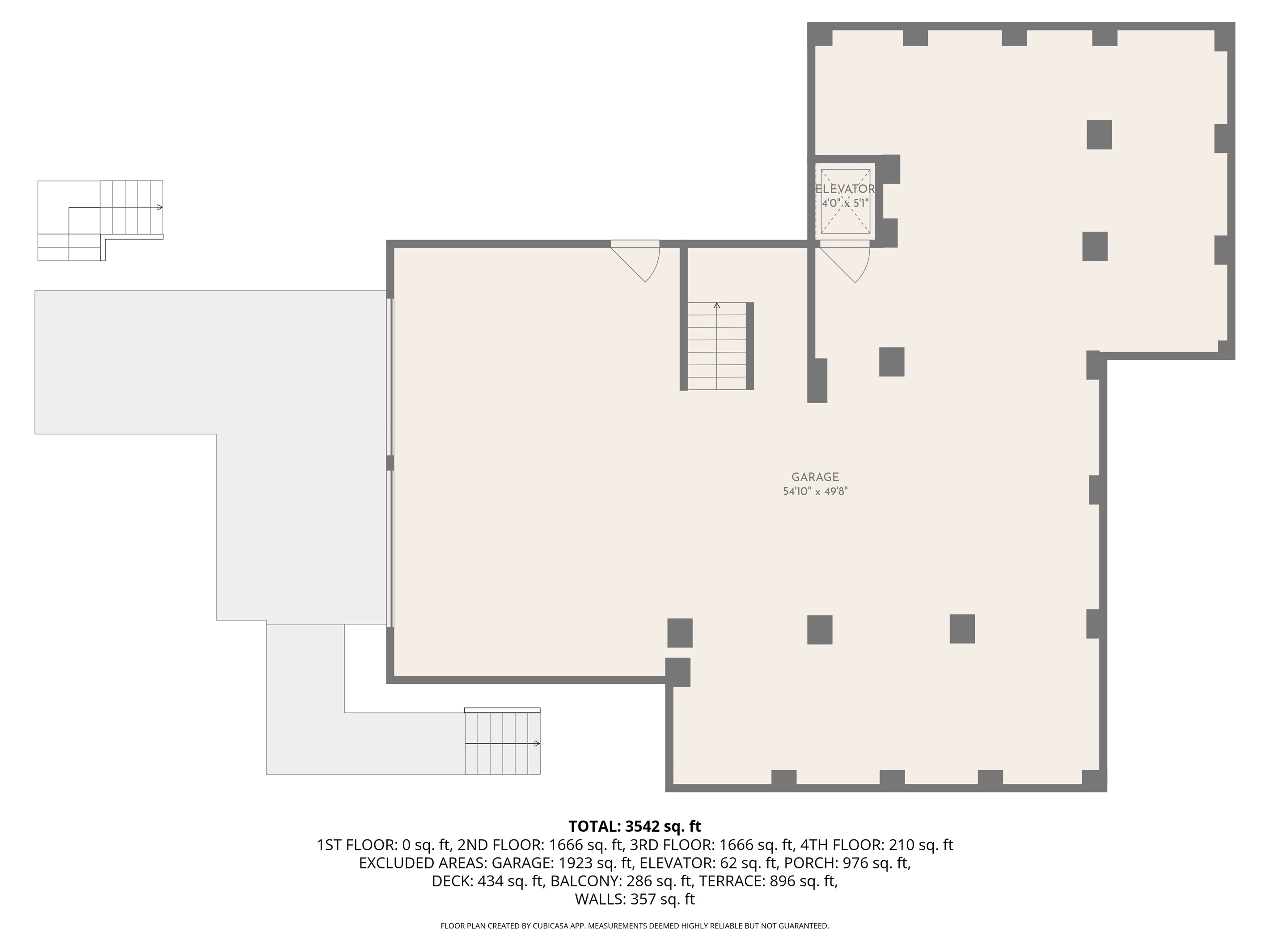 Ground Floor, Floor Plan | All Decked Out | 4602 Palm Blvd, Isle of Palms, SC | IOP Escapes
