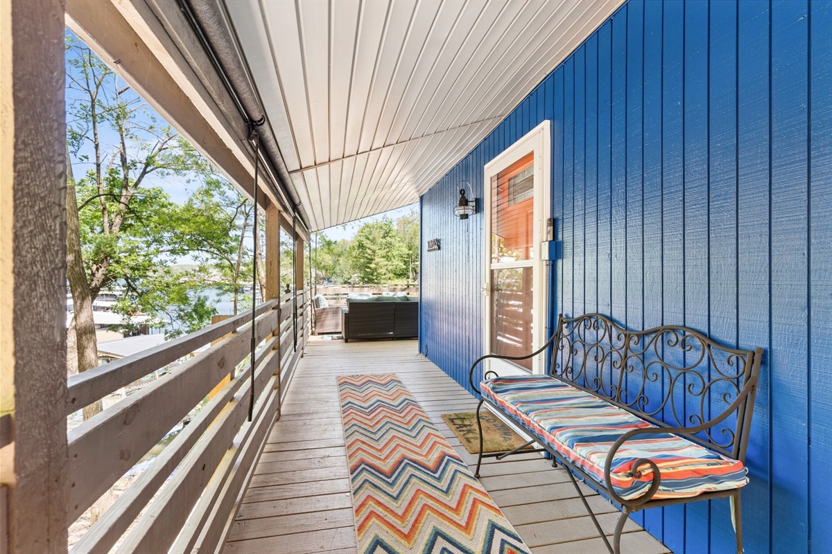 Welcome to your lake getaway - step inside and start relaxing right away.