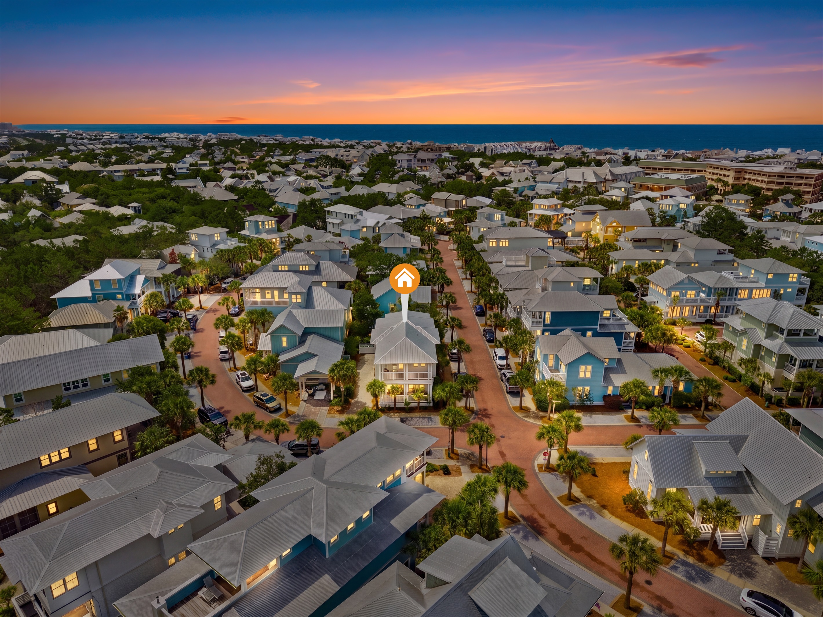 Nestled along scenic Highway 30A, Seacrest Beach offers charming coastal architecture, palm-lined streets, and a relaxed atmosphere perfect for creating lasting vacation memories.