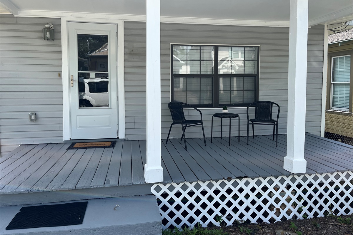 Late afternoon porch sitting is the Best!