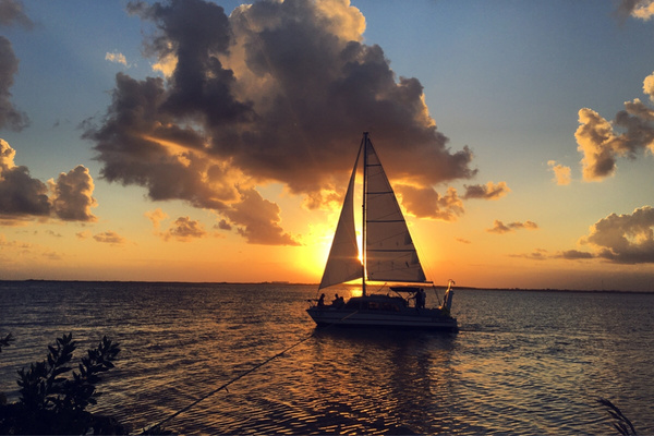 Sunset Sailing