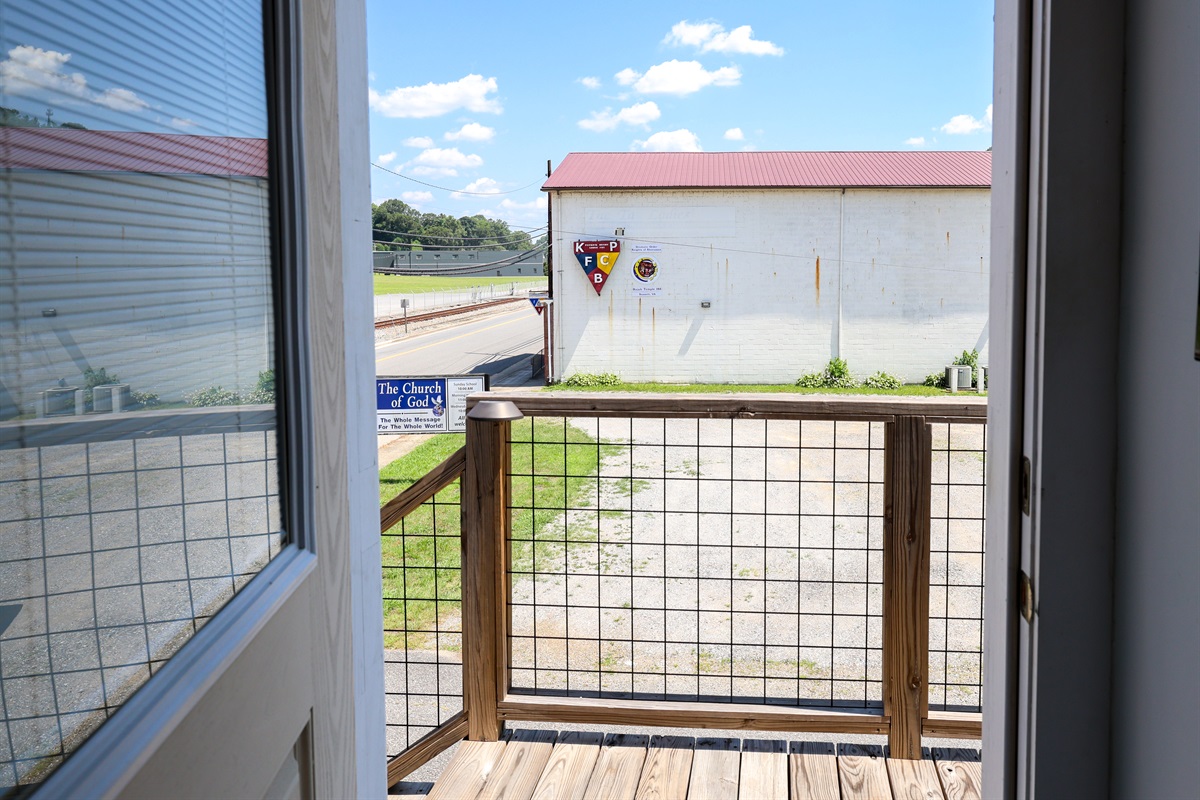 View from front door