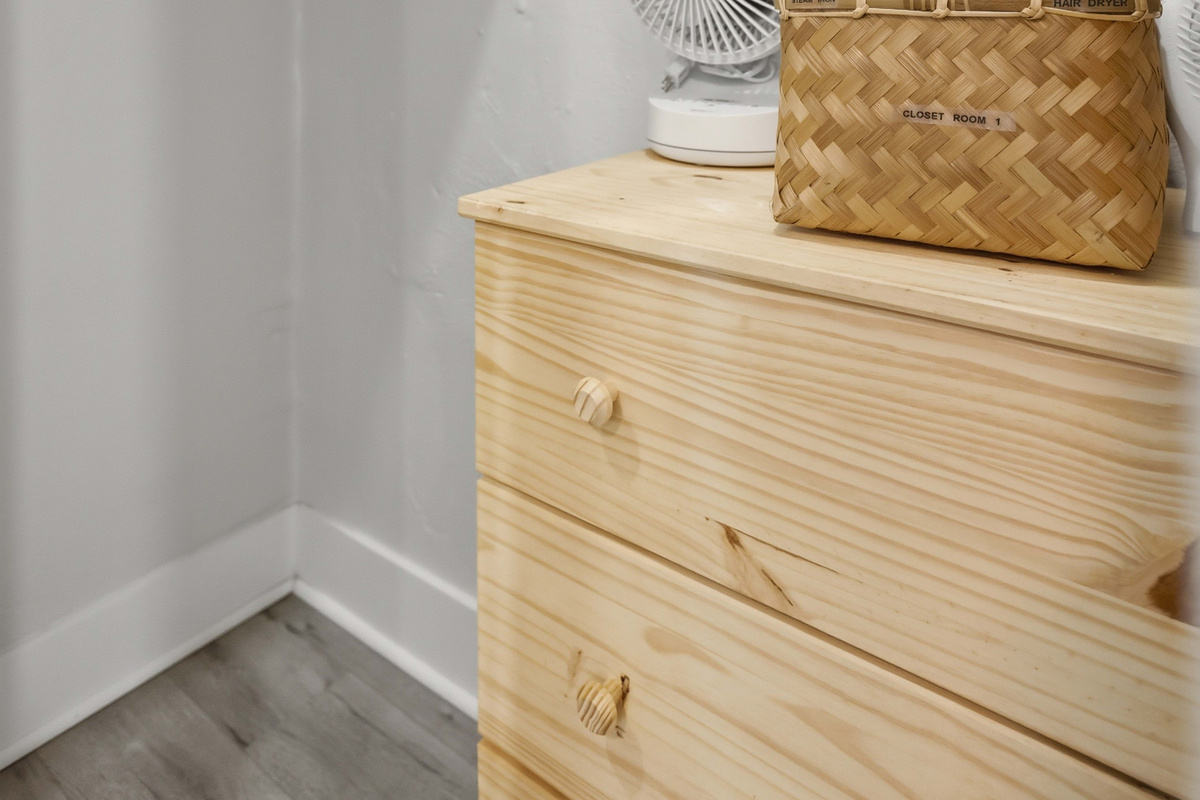 Included Per Room 1, 2, and 3 - Luggage Rack, Small Ironing Board, and Large Ironing Board
