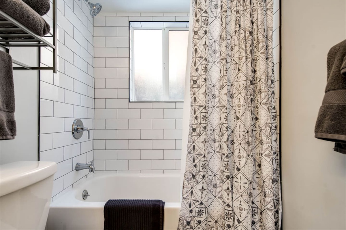 Newly remodeled bathroom