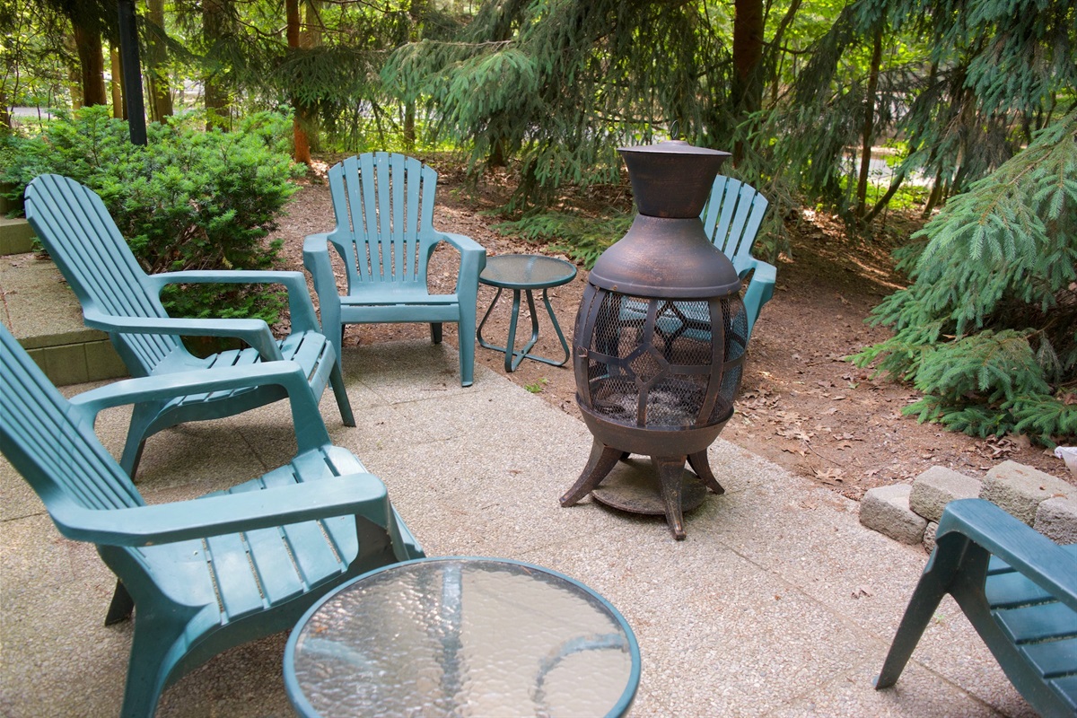 Enjoy an evening around the chiminea