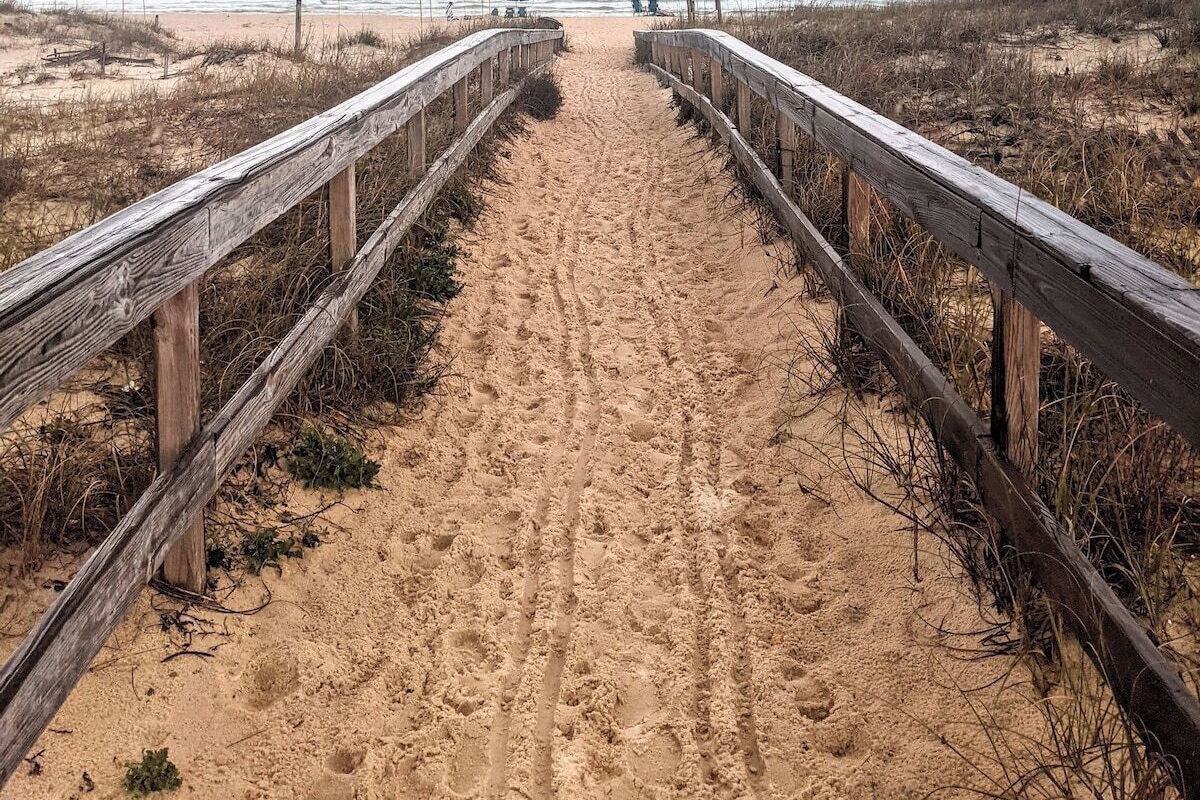 Beach access just a 3-5 minute walk away!