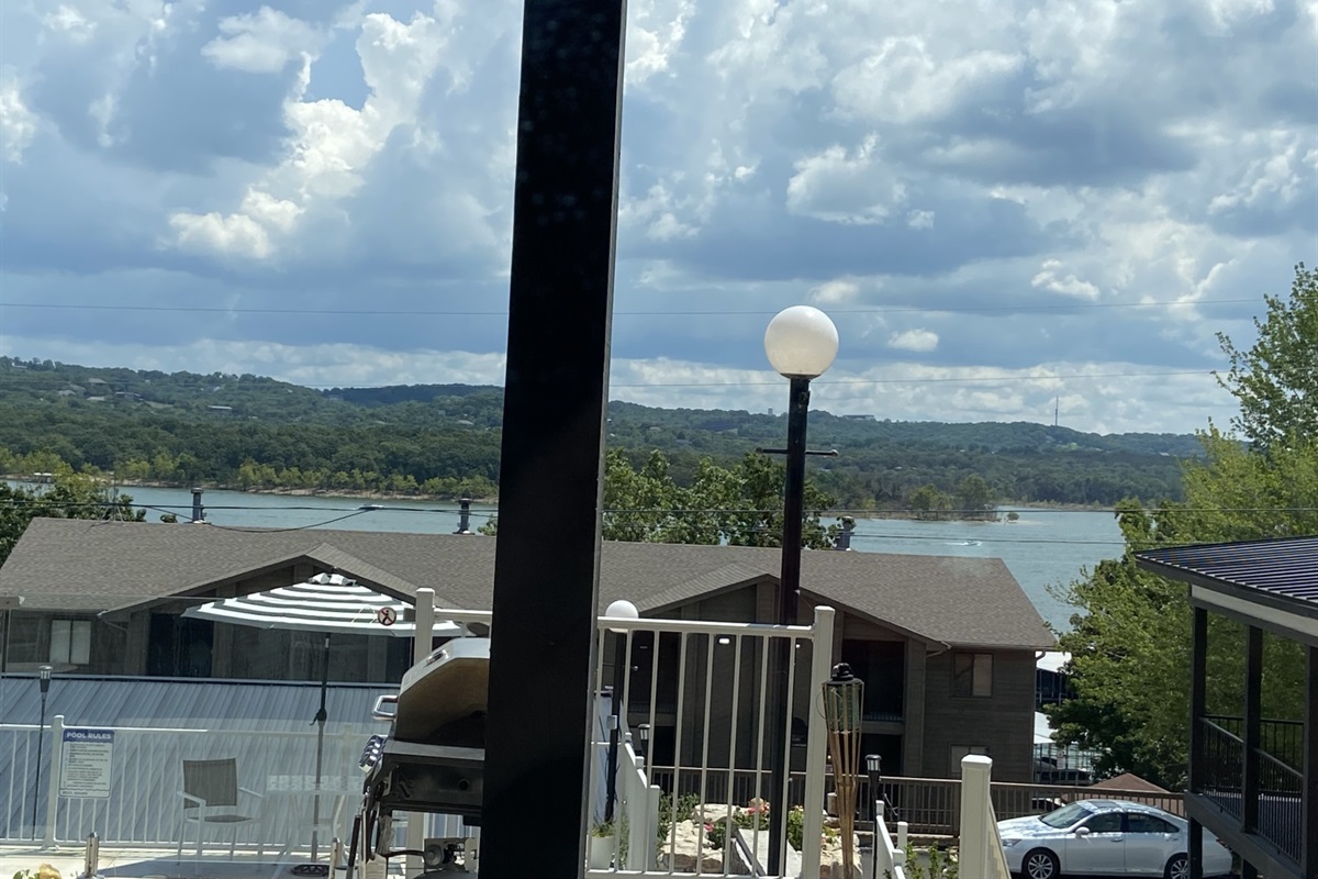 View from Sliding Glass Door