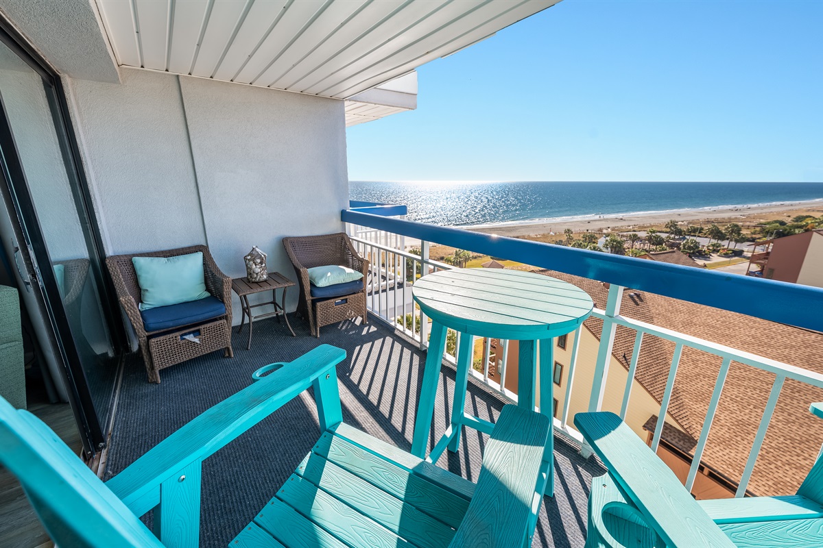 Amazing View from the Balcony!