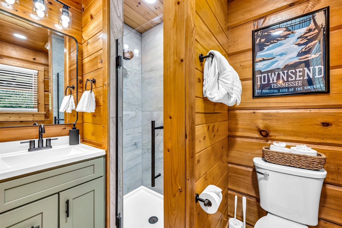Newly Renovated Bathroom