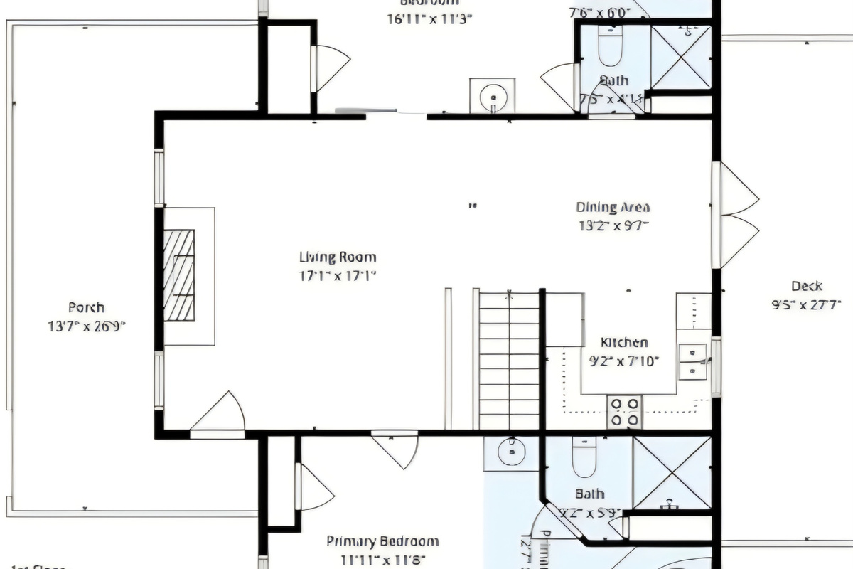 1st Floor Layout