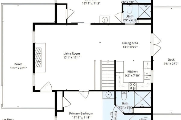 1st Floor Layout
