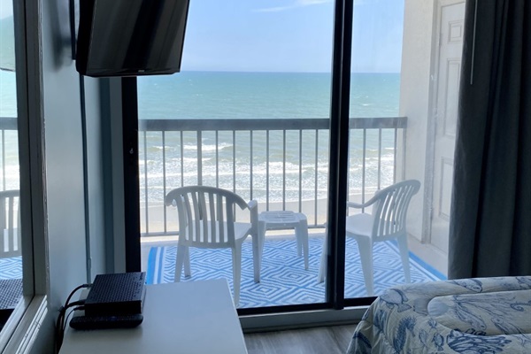 Balcony off Main Bedroom