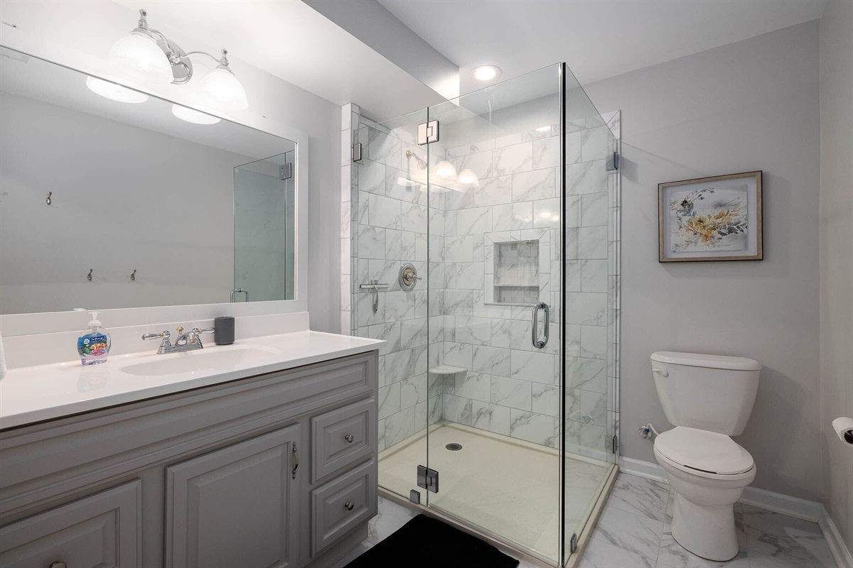 basement bathroom