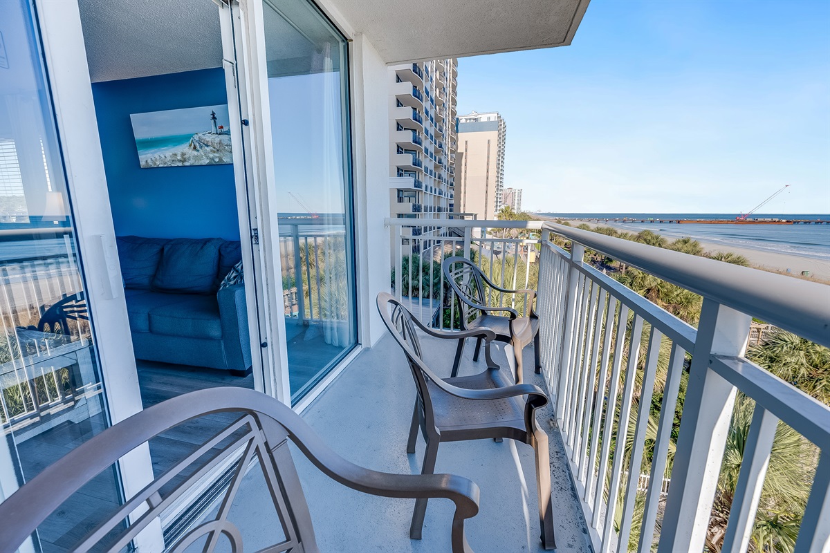 Amazing View from the Balcony!