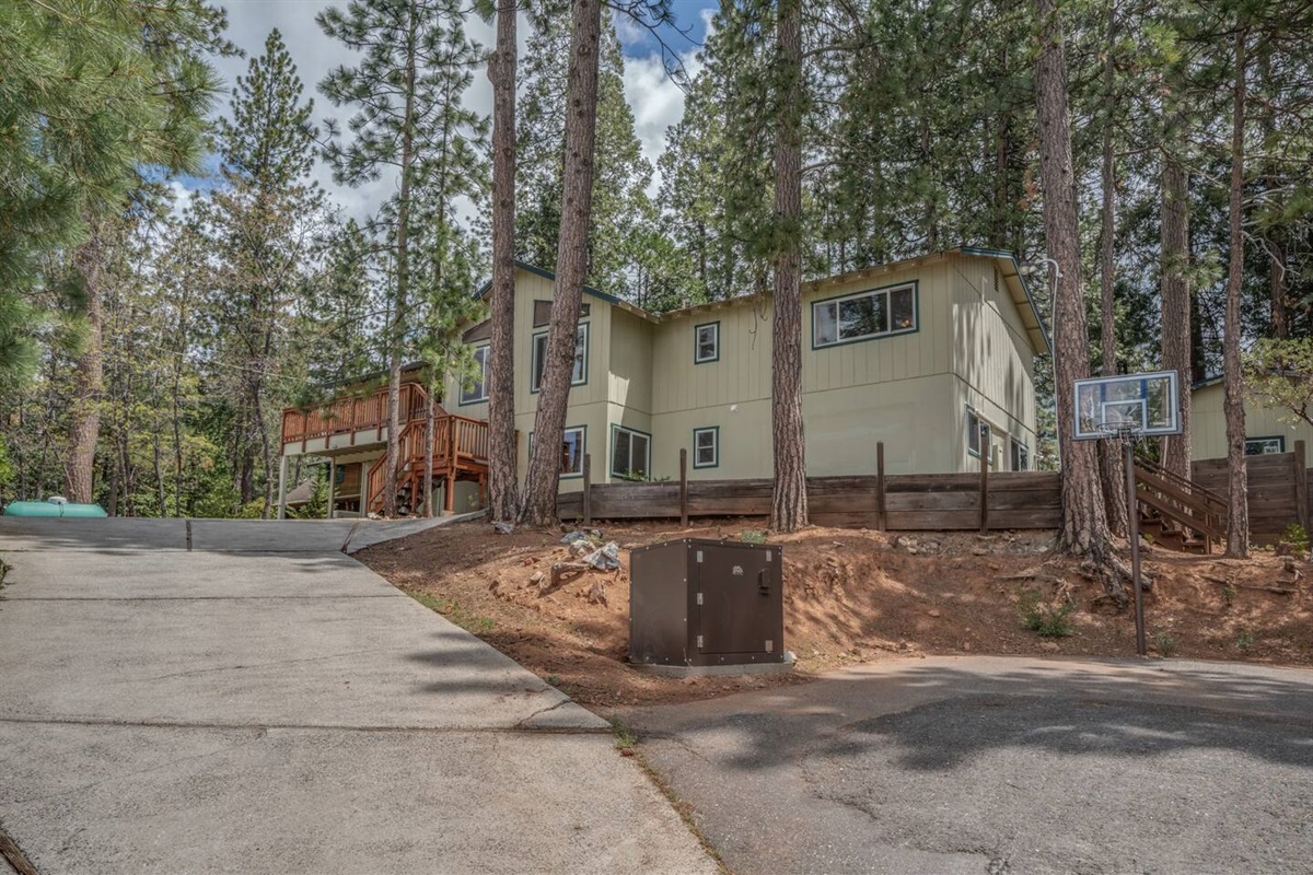 Bear Box at the bottom of the driveway  