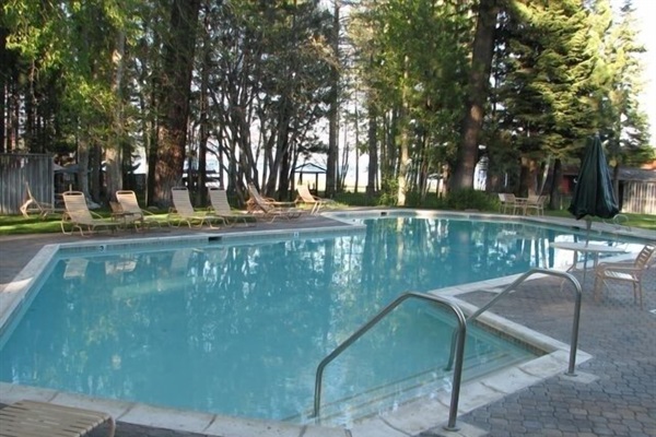 Pool exclusively for the summertime use of Tavern Shores guests