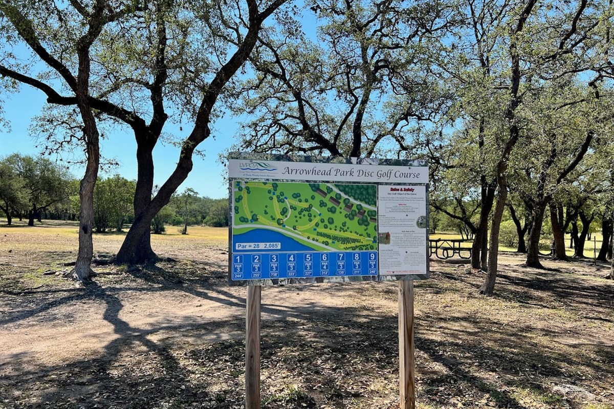 Arrowhead Park with Disk Golf Park